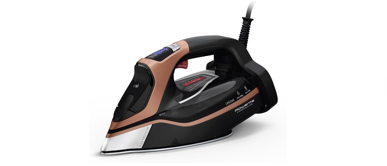 rowenta micro steam holes iron for clothes